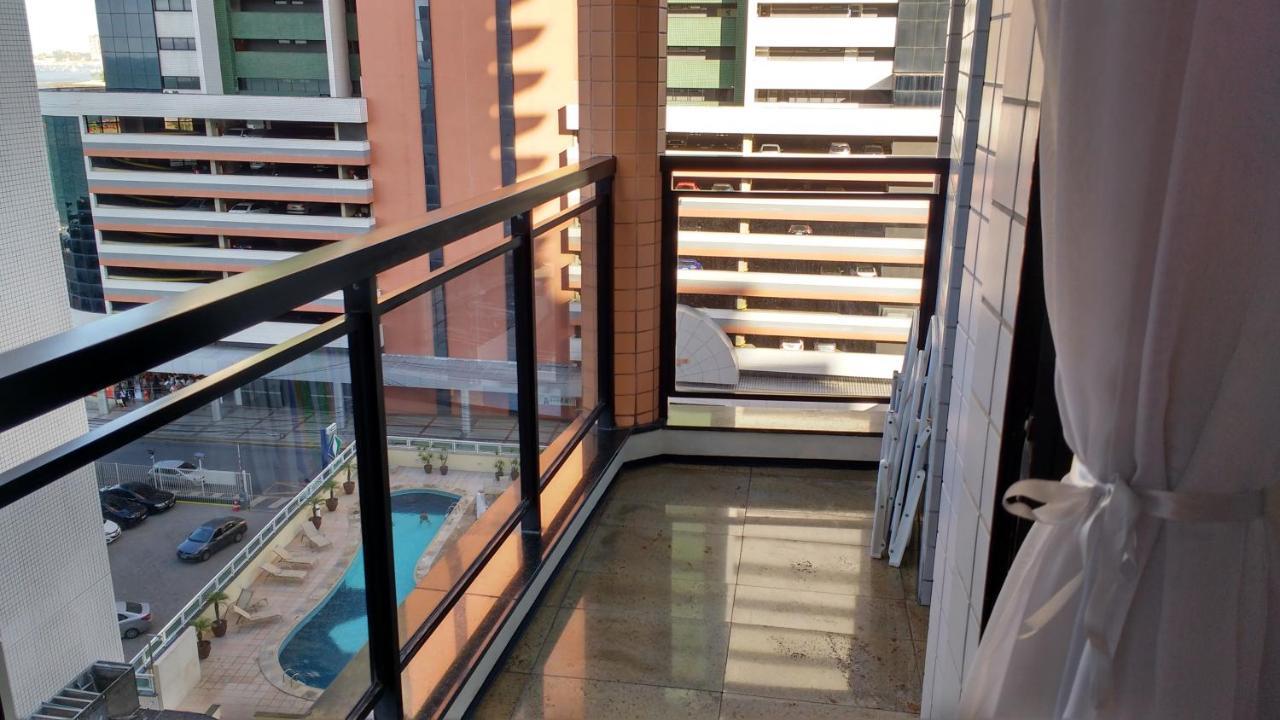 פורטאלזה Flat Mar Brasil Tropical - Apartamento De 2 Quartos Com Suite E Vista Do Mar מראה חיצוני תמונה